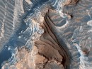 Layered bedrock in Arabia Terra