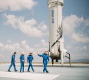 Blue Origin's New Shepard launch, the first commercial flight to the edge of space