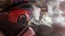 Tesla Model S se incendia en Marietta, Georgia