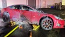 Tesla Model S Catches Fire in Marietta, Georgia
