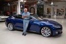 Jay Leno is selling his Tesla Model S P90D to make room for a Model S Plaid