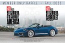 Porsche Club of America's Raffle Announcement