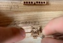 Tiny Wooden V8 Engine