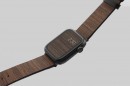 Bandly strap made of upcycled wood, works with all Apple Watch and Fitbit Versa models