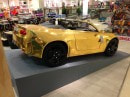Golden-plated Atom Car