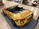 Golden-plated Atom Car
