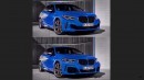 YouTube Artist "Fixes" 2020 BMW 1 Series Front End Design