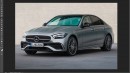 YouTube Artist Makes 2021 Mercedes C-Class "More Elegant" With Simple Changes