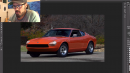 YouTube Artist Turns Datsun 240Z into Mid-Engined Nissan Sports Car
