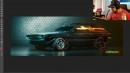 YouTube Artist Turns Rolls-Royce Ghost into a Cyberpunk 2077 Car