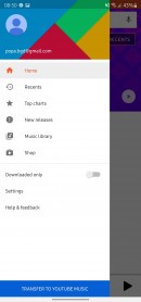 Google Play Music on Android