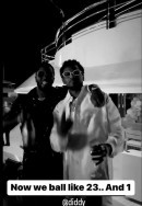 Fabolous and Diddy on Victorious Yacht