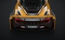 Zacoe Galaxy McLaren 720S widebody kit