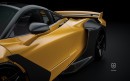 Zacoe Galaxy McLaren 720S widebody kit