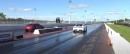Porsche Taycan Turbo S vs Tesla Model S Performance drag race