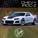 Chevy Corvette ZL1 IROC-Z rendering by jlord8