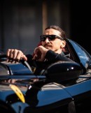 Zlatan Ibrahimovic Spotted Driving Ferrari Monza SP2, Black Spec Is Epic