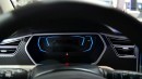 Zotye E30 EV in Shanghai: dashboard intruments