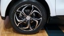 Zotye E30 EV in Shanghai: wheels