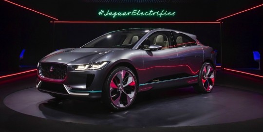 Jaguar I\-Pace Concept \(preview for 2018 Jaguar I\-Pace electric SUV\)