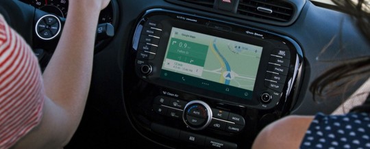 Google Maps in car using Android Auto