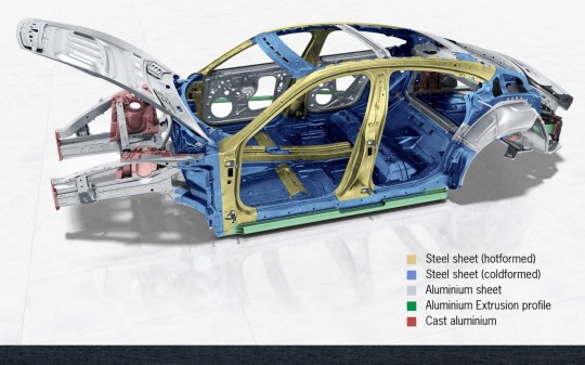 Here Is How the Porsche Taycan's Unibody Is Made - autoevolution