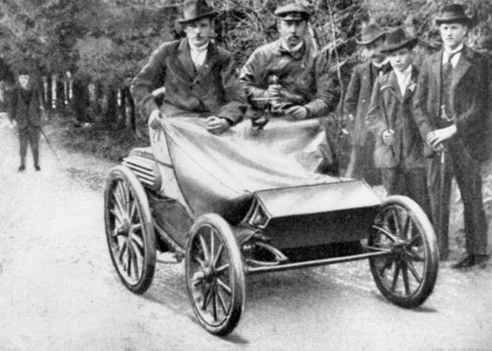 1901 Opel winning car