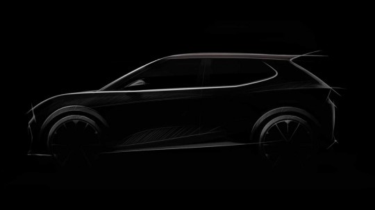 SEAT Sketch of Its Future Electric Crossover