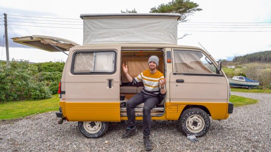1989 Suzuki Super Carry might be the smallest campervan in the UK