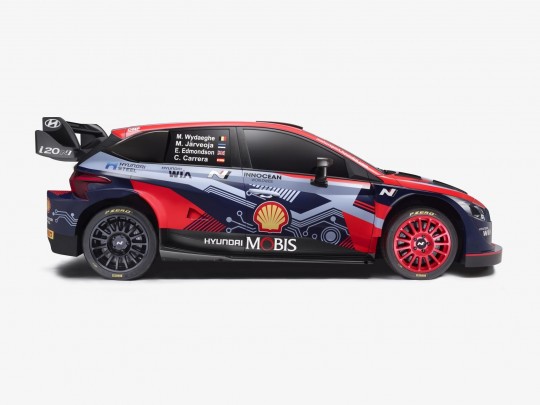 2022 Hyundai i20 N Rally1\-spec racing car