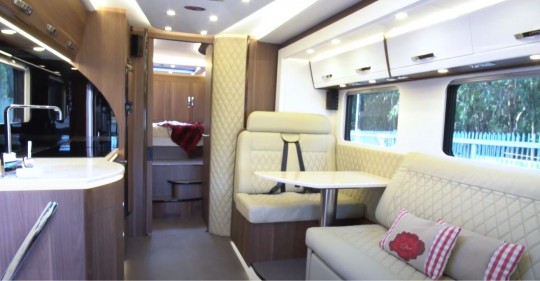 The Starliner SL25 RG Executive is an Iveco Daily turned into a luxury home on wheels