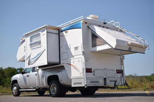 Carpenter Mario Mercier built the Mercier camper from scratch, like he would a house