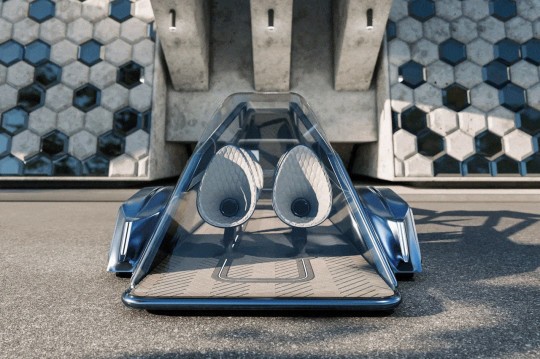 Marko Petrovic's Concept NTU, a futuristic public transport pod