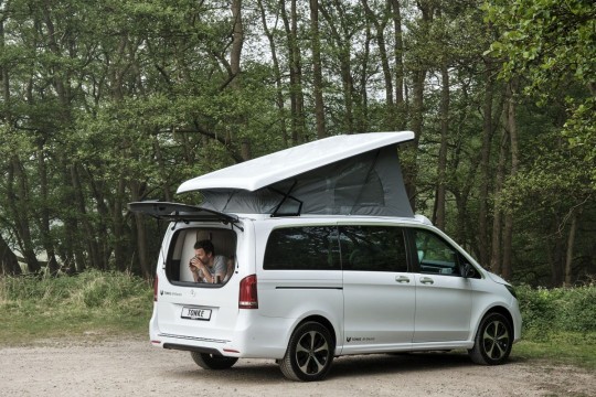 Tonke Mercedes EQV Electric Camper Van Is the Gift That Keeps on Giving ...