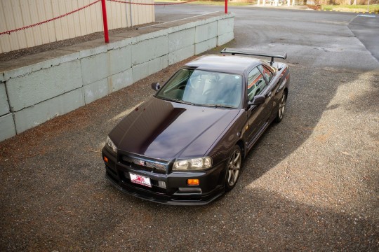 Midnight Purple II 1999 Nissan Skyline GT\-R V\-Spec