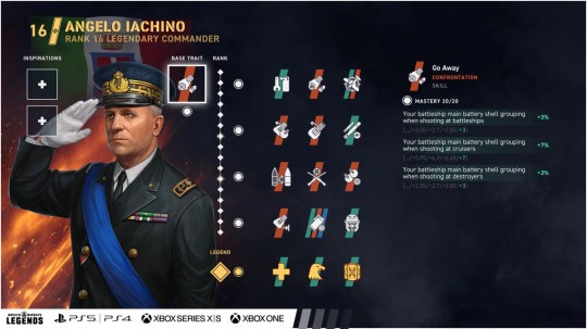 World of Warships\: Legends Commander Angelo Iachino