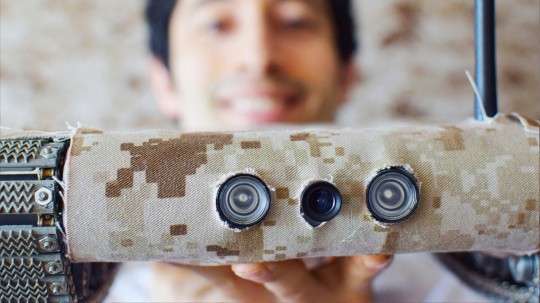 Desert Eye DIY Military Surveillance Robot Front