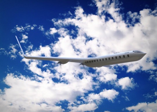 HER0 concept passenger plane\: zero emissions, with focus on efficiency