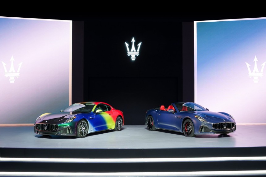 Bespoke Maserati GranTurismo Prisma concept at Maserati Korea event