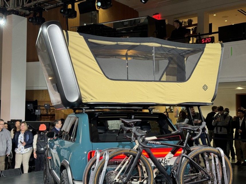 Rivian Treehouse tent