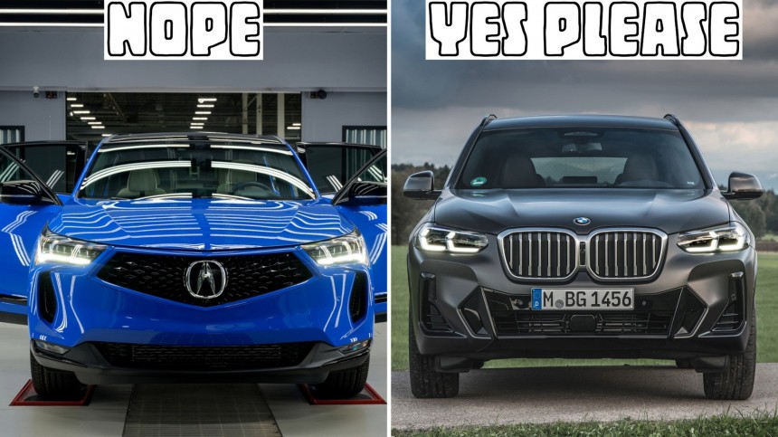 Acura RDX & BMW X3