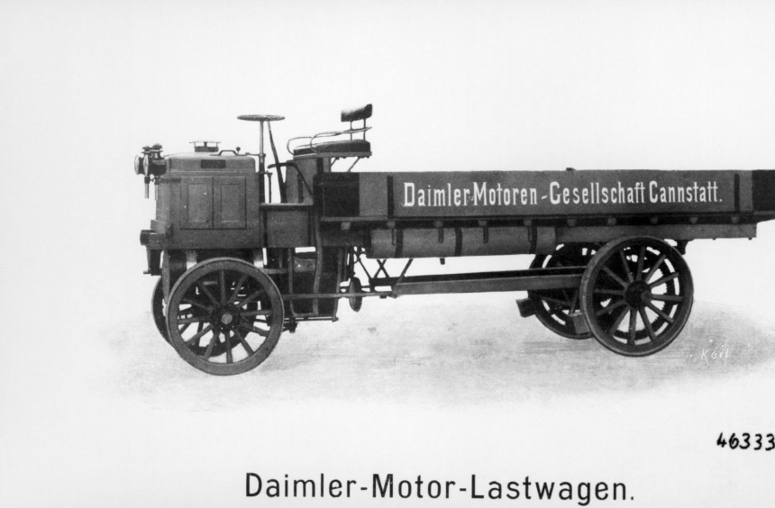 1897 Daimler Motor\-Lastwagen