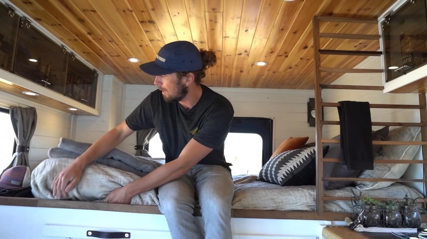 \$13K Ambulance Camper Proves You Can Build a Simple yet Practical Home on a Tight Budget