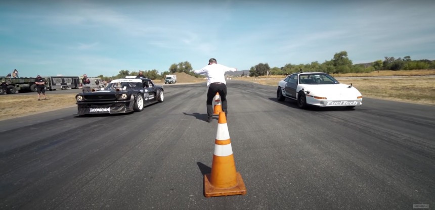 14\-Year Old Lia Block Drives the Hoonicorn One Last Time, Gaps a MR2