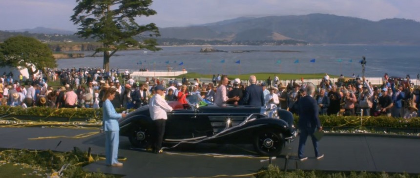 1937 Mercedes\-Benz 540K Special Roadster is Best in Show at 2023 Concours d'Elegance in Pebble Beach