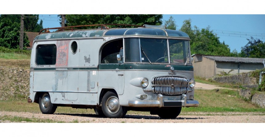 Citroën Type H Camping Car and Trailer