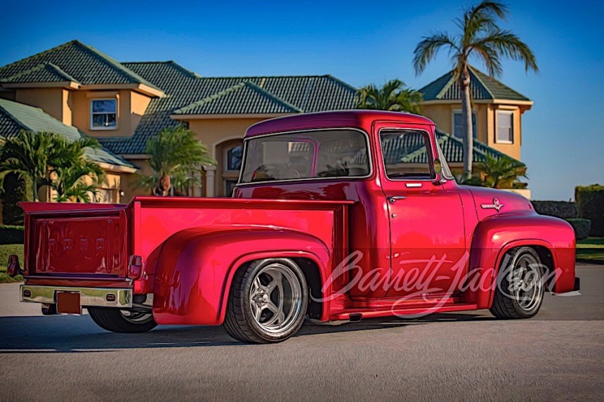1956 Ford F\-100 sells for \$154,000