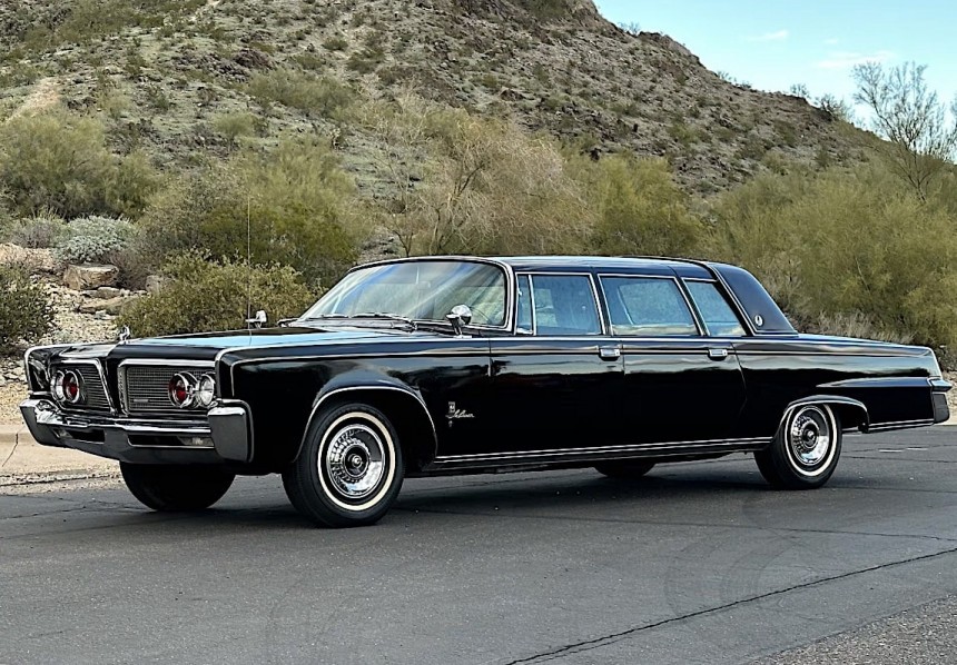 1964 Imperial Crown Ghia used by Jacqueline Kennedy and Lyndon B\. Johnson