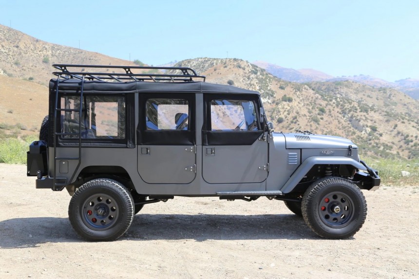 1964 Toyota Land Cruiser FJ40 with FJ44 specification and ICON 4x4 mods