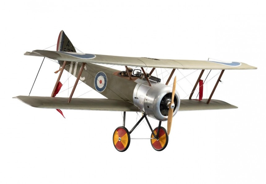 Royal Flying Corps Sopwith Camel scale model airplane
